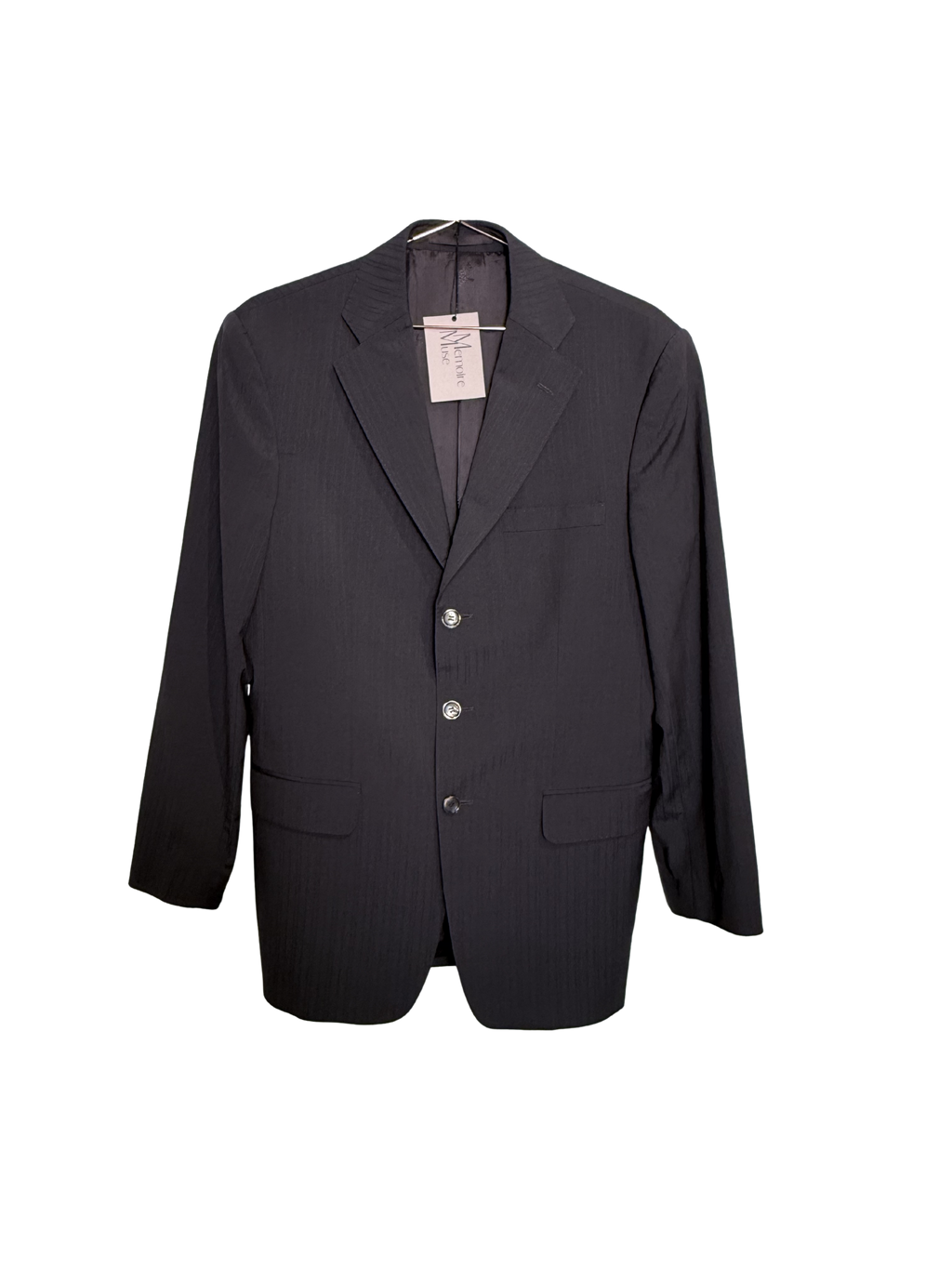 VERSACE - Brown stripe blazer