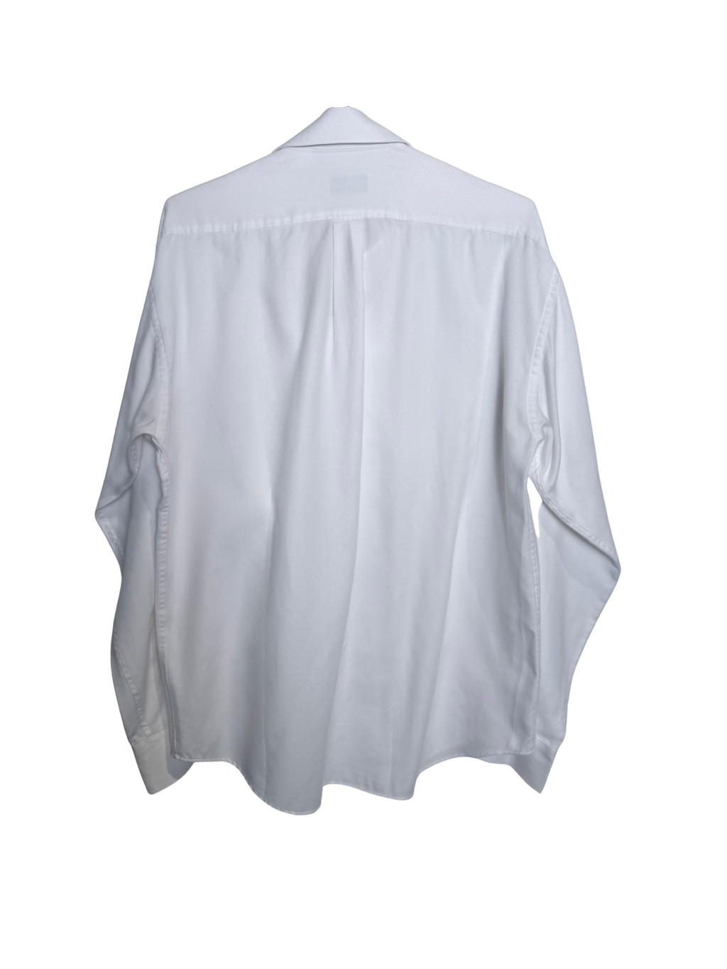 YSL - Oversized Shirt White Herringbone