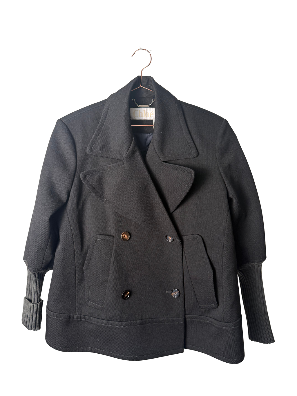 CHLOÉ - Black fun short Jacket