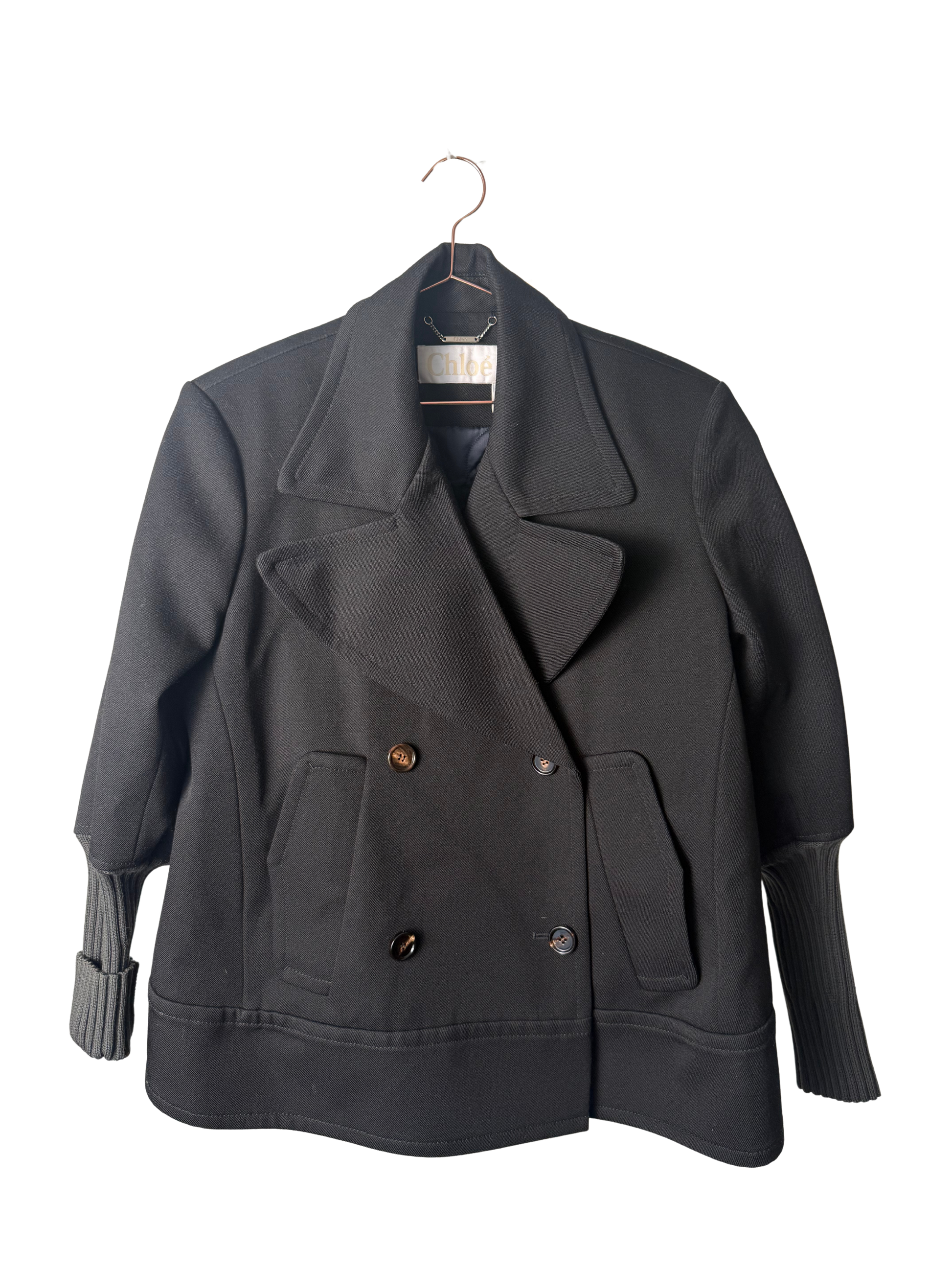 CHLOÉ - Black fun short Jacket
