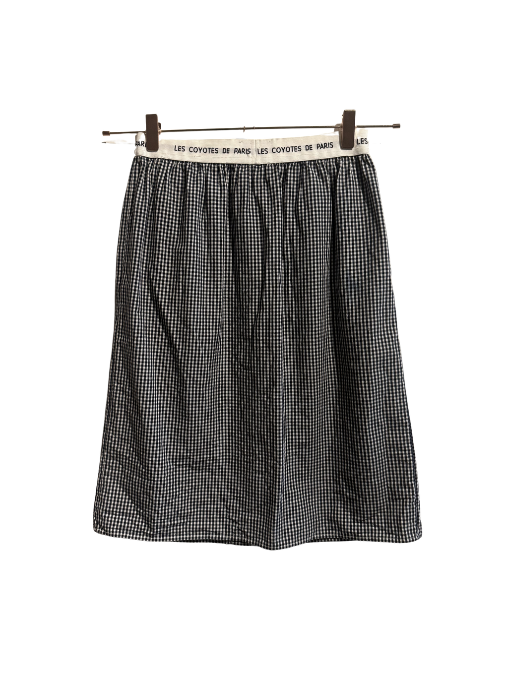 LES COYOTES DE PARIS - Check Skirt Navy