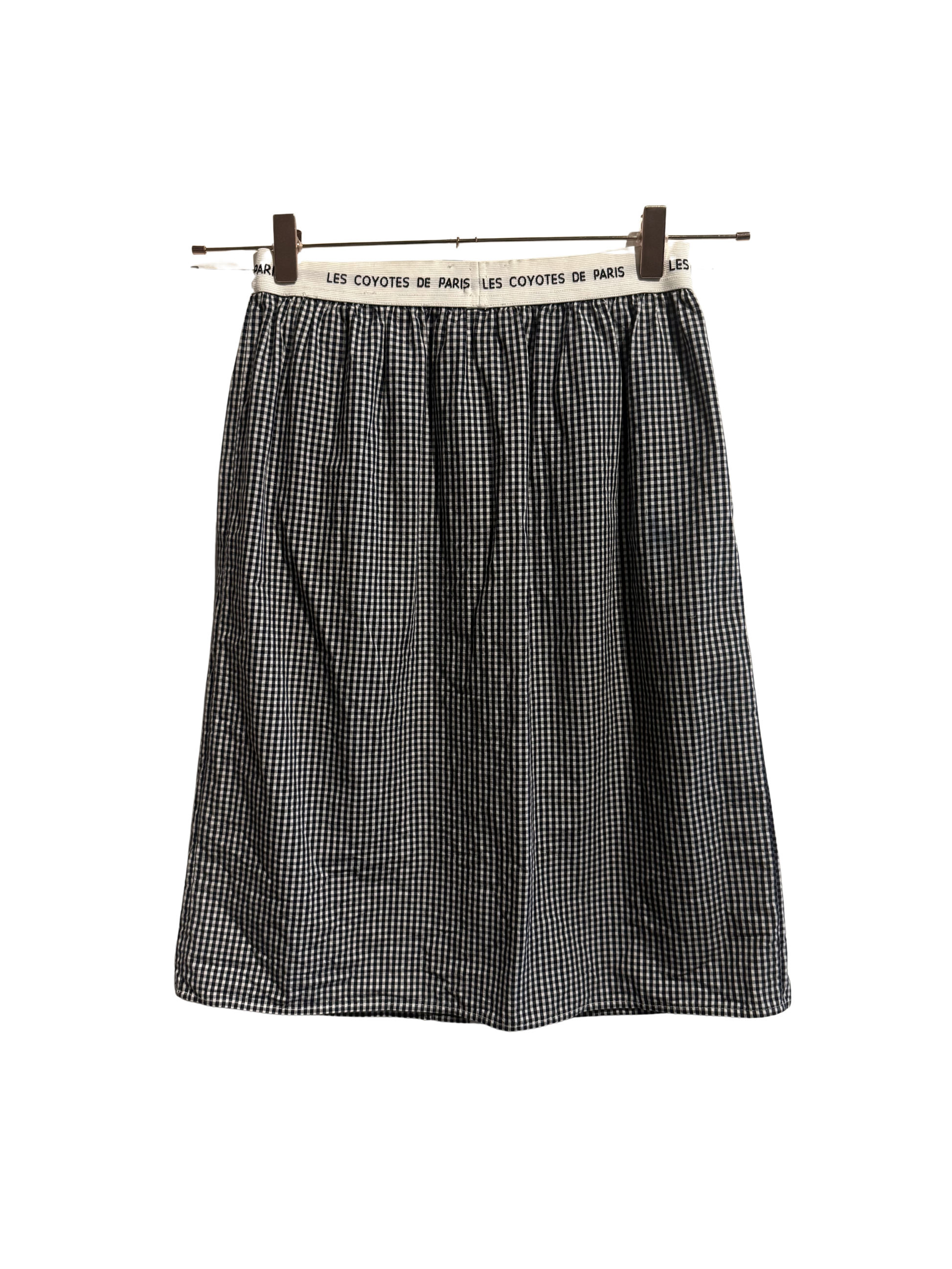 LES COYOTES DE PARIS - Check Skirt Navy