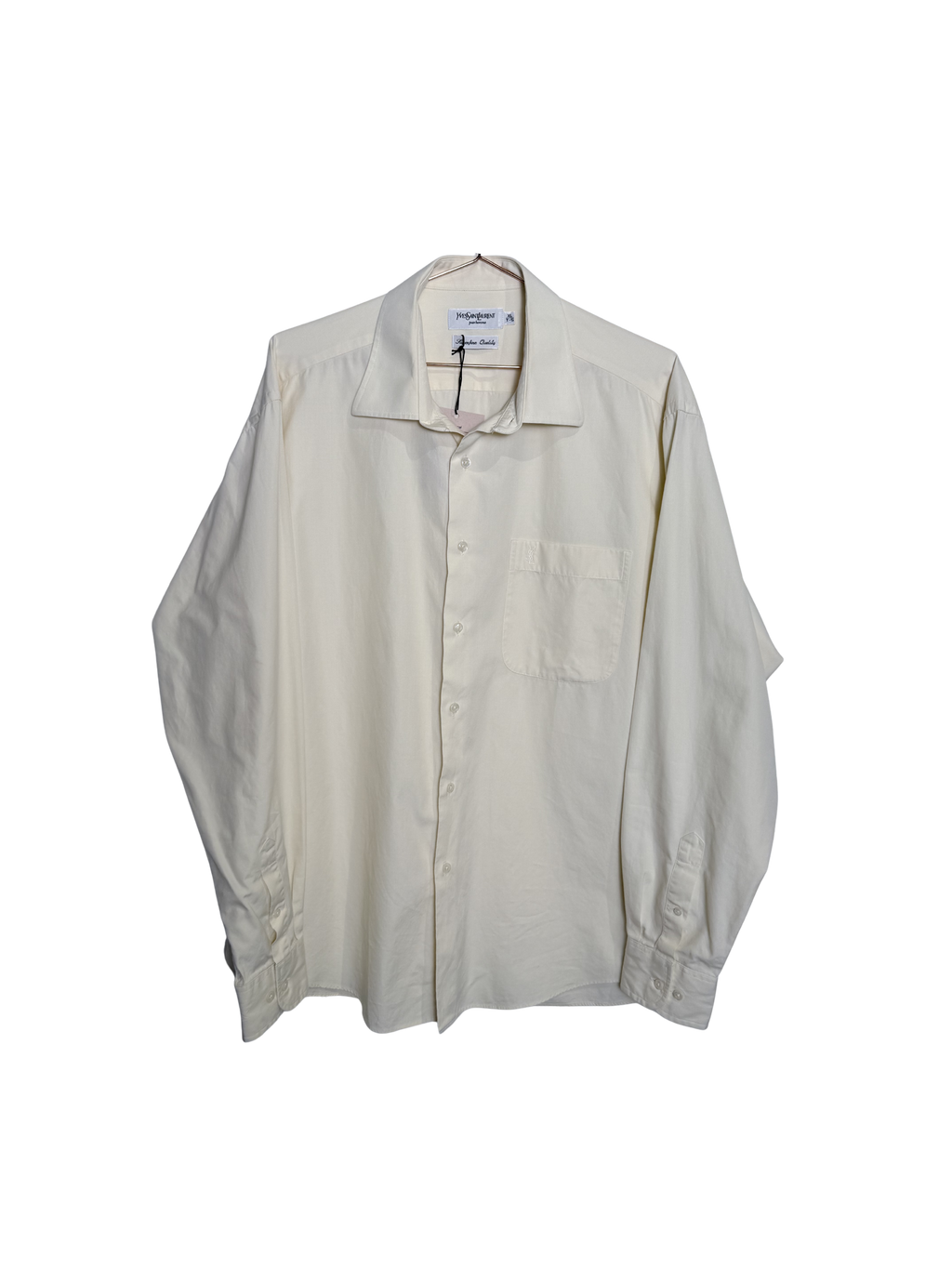 YSL - Oversized Shirt Butter Yellow