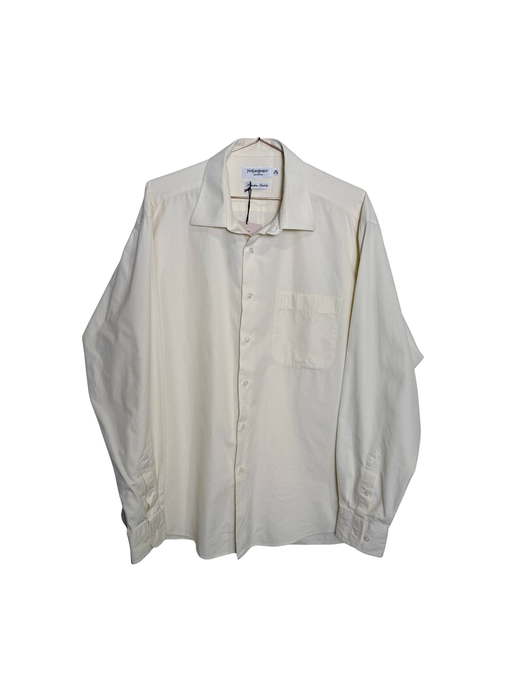 YSL - Oversized Shirt Butter Yellow