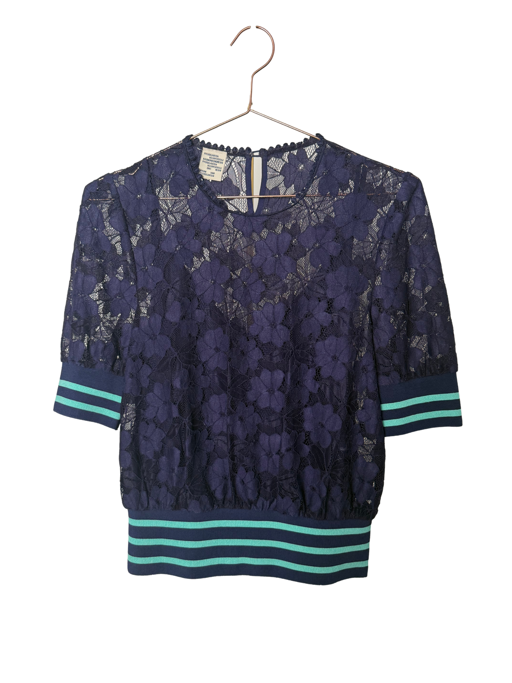BAUM UND PFERGARTEN - Lace Top Navy