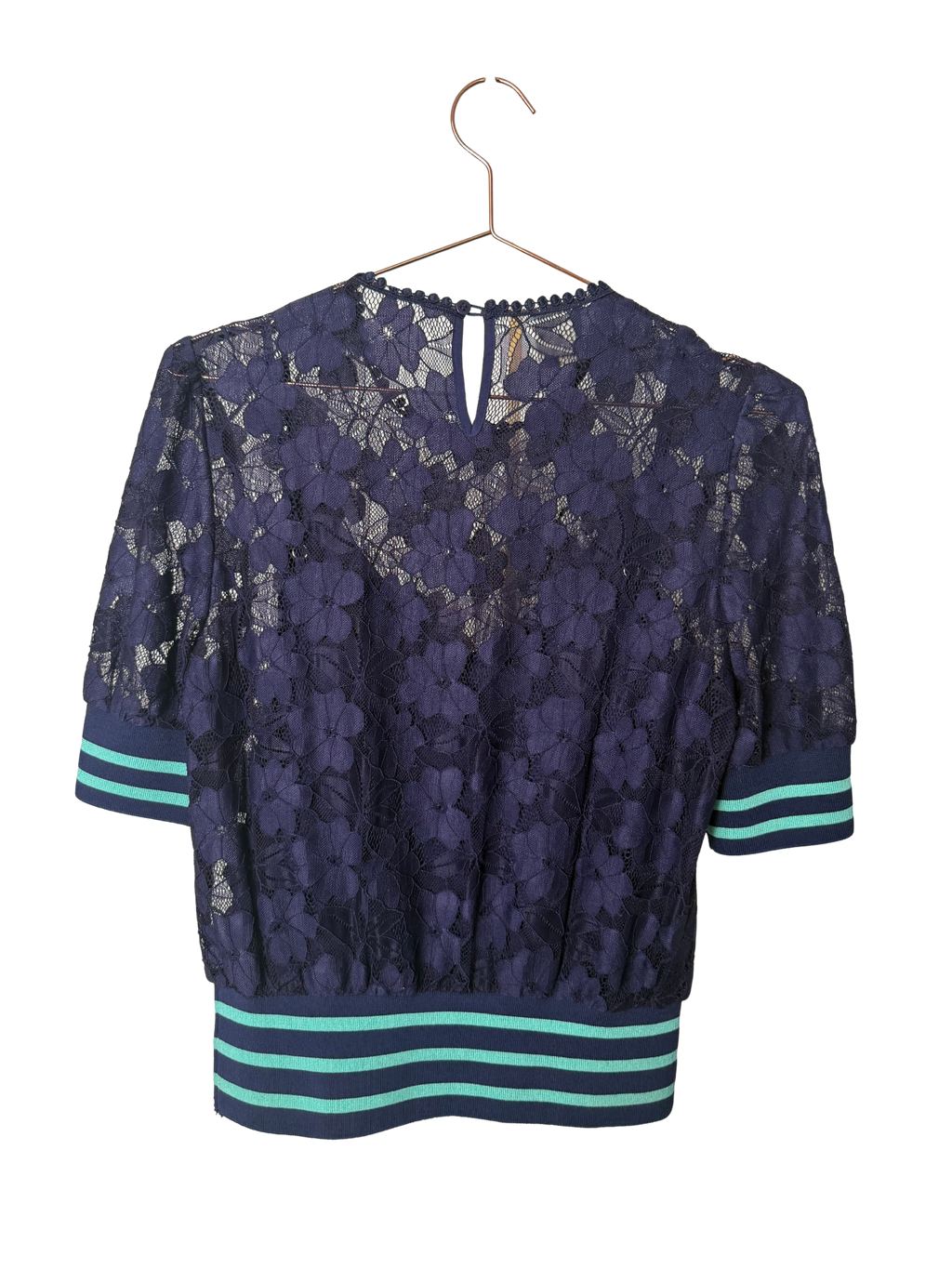 BAUM UND PFERGARTEN - Lace Top Navy