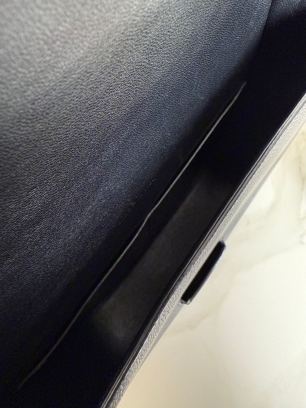 CELINE - Trotteur leather shoulder bag black