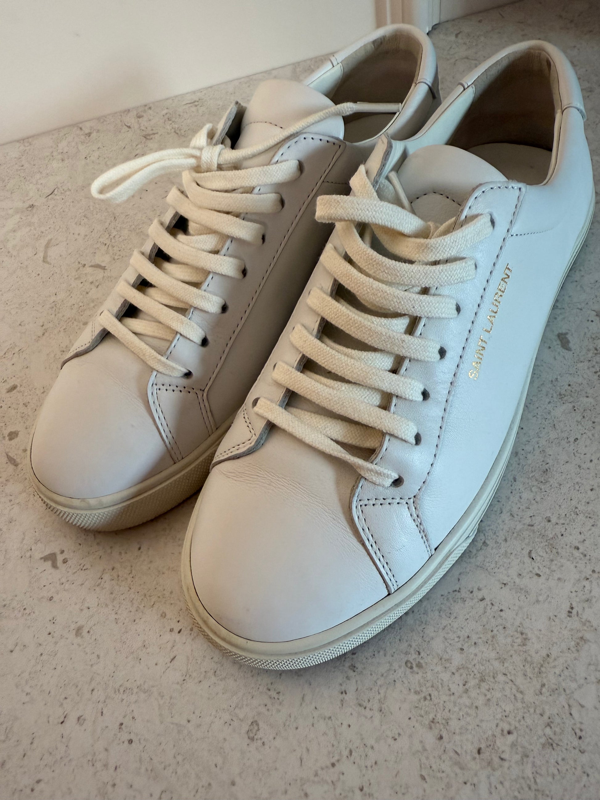 YSL SAINT LAURENT - Sneakers white