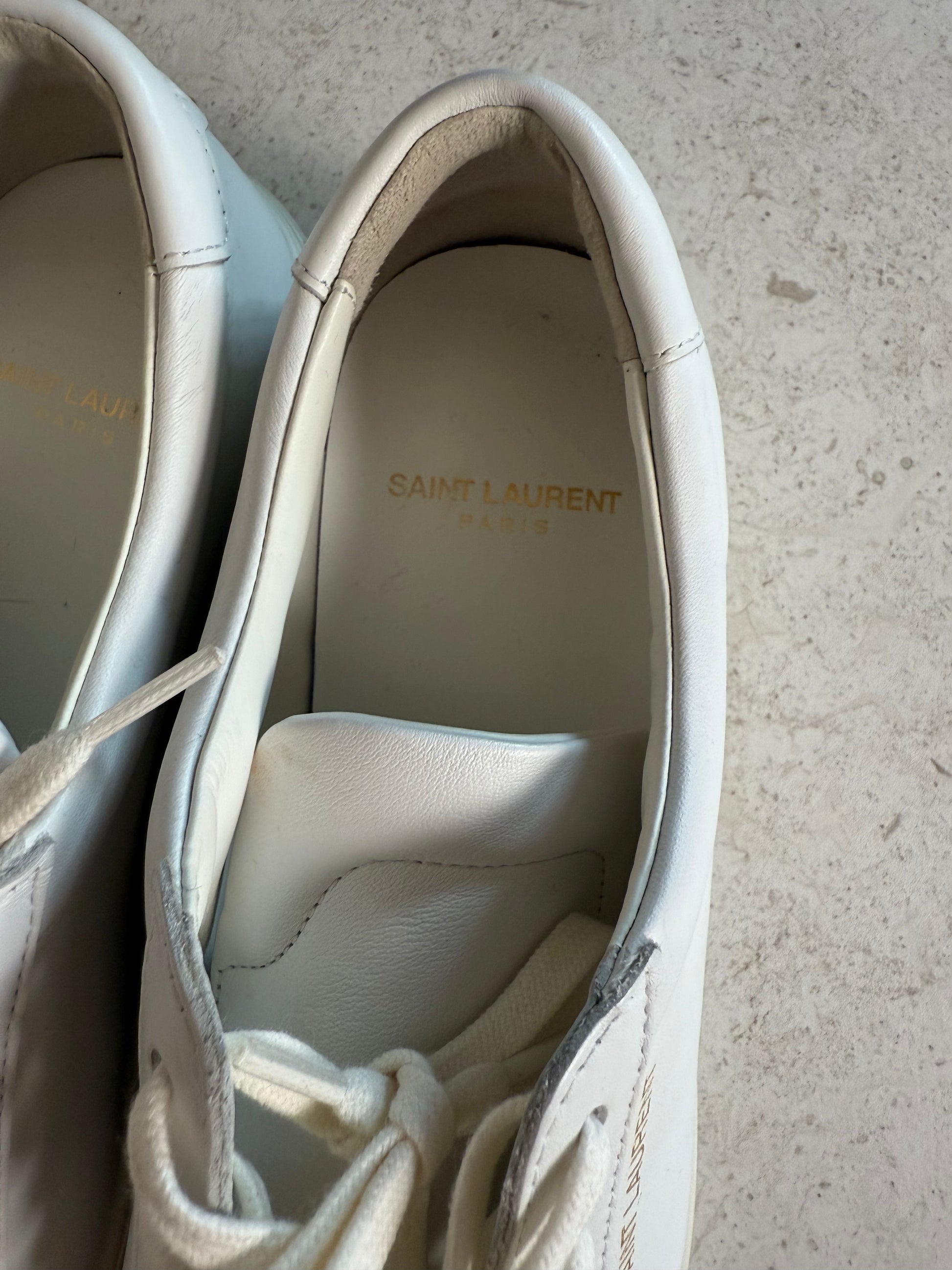 YSL SAINT LAURENT - Sneakers white
