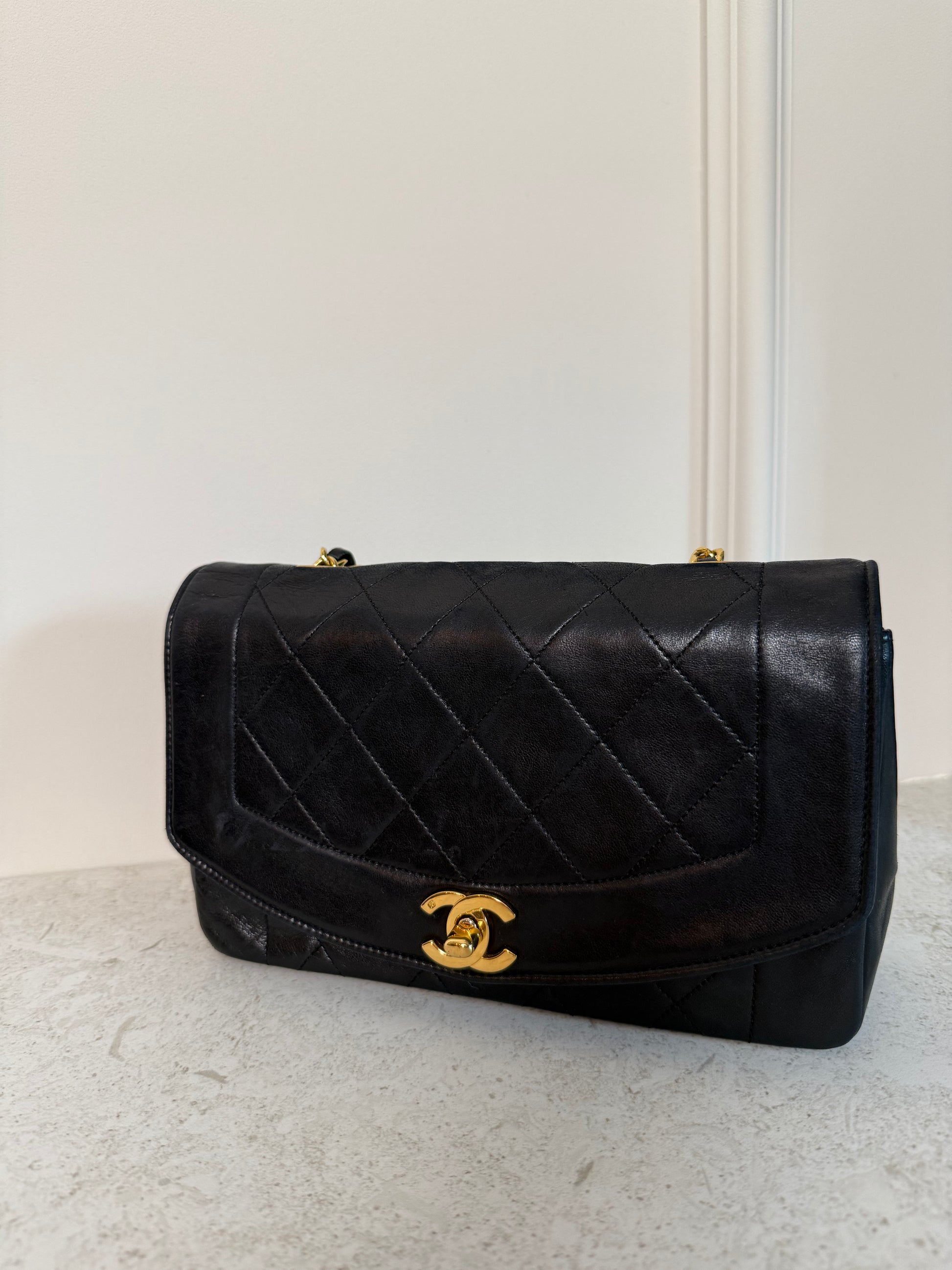 CHANEL - Diana Small Black