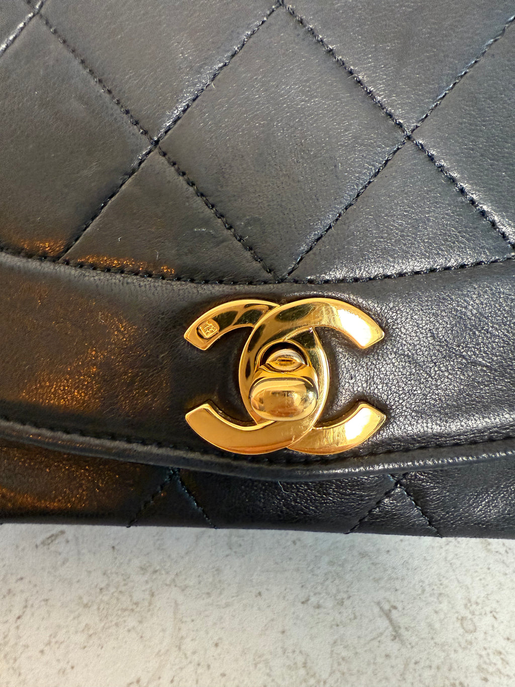 CHANEL - Diana Small Black