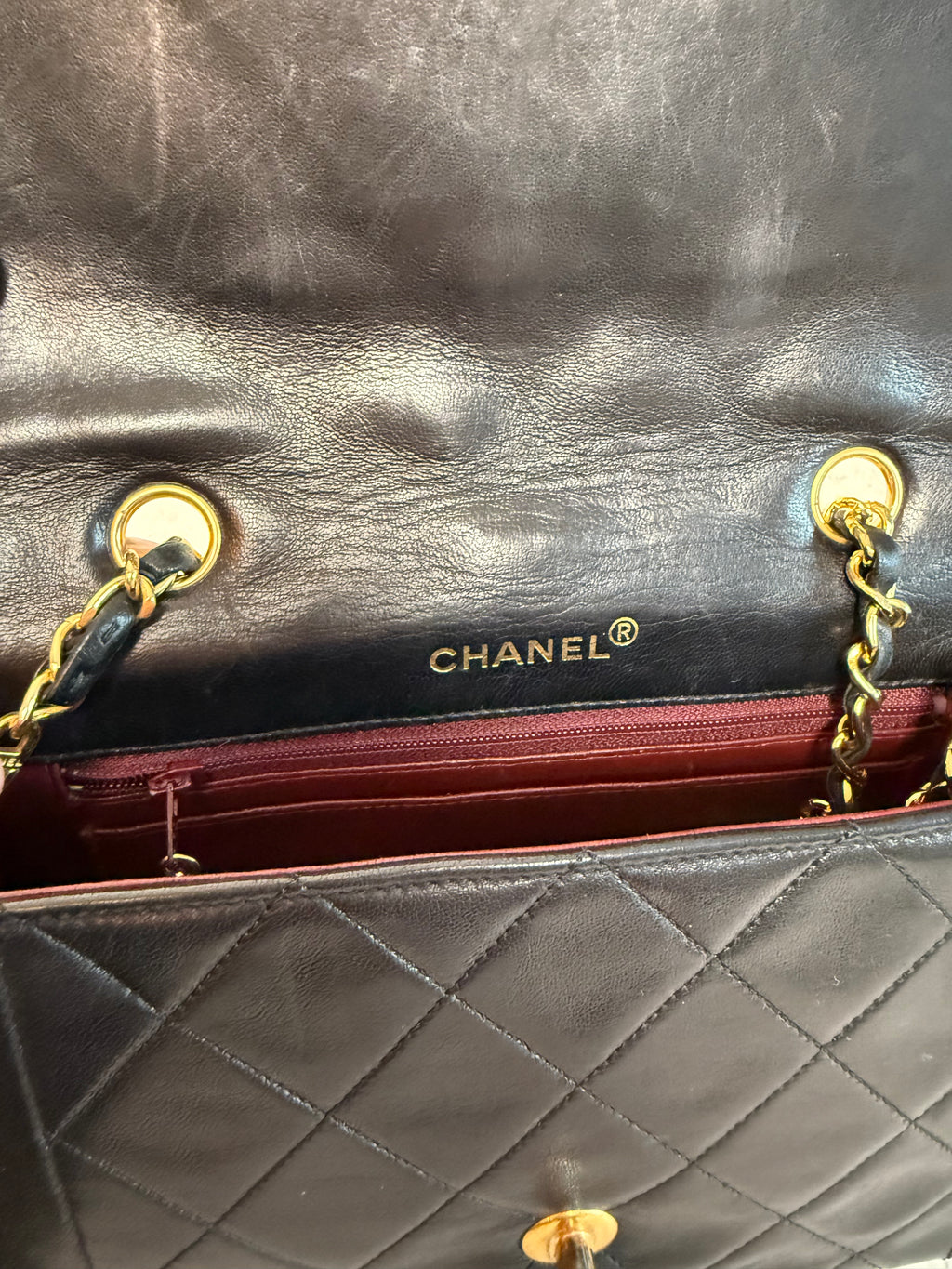 CHANEL - Diana Small Black