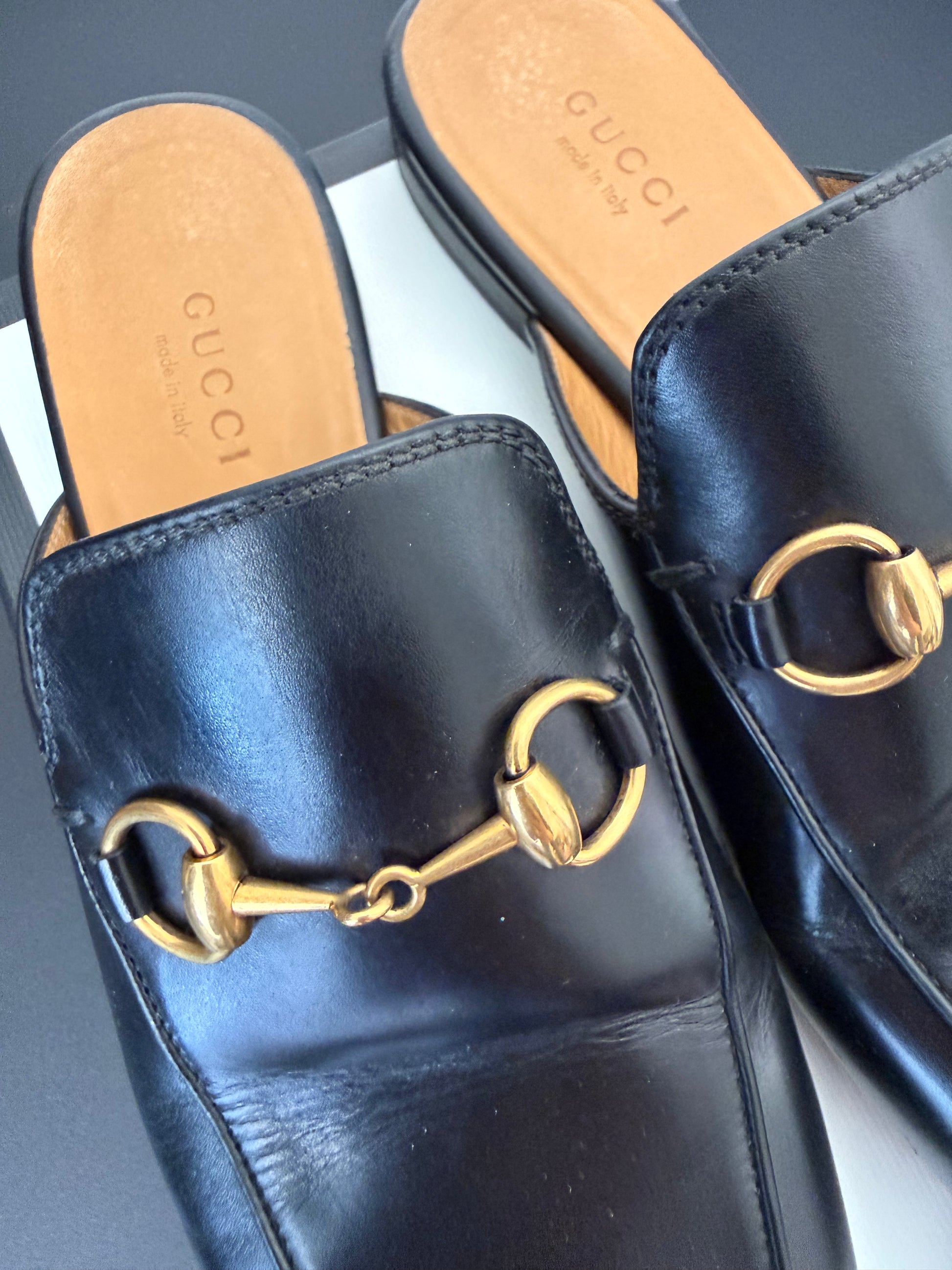 GUCCI - Princetown slipper black