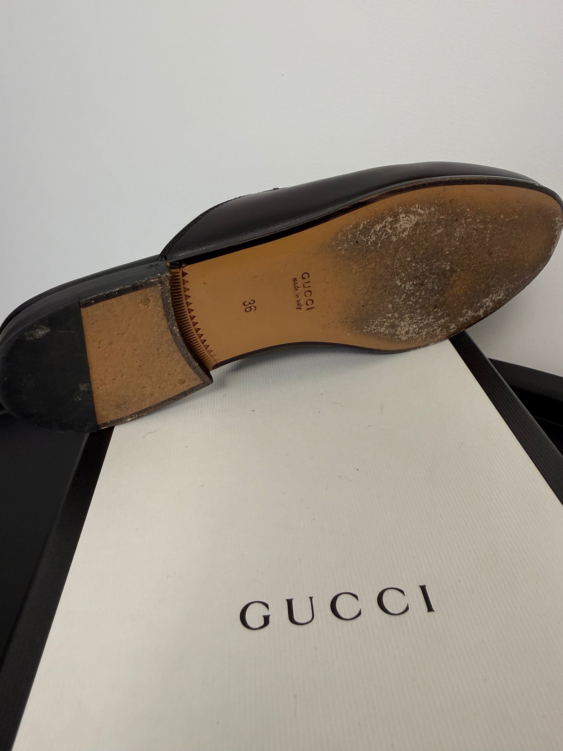GUCCI - Princetown slipper black