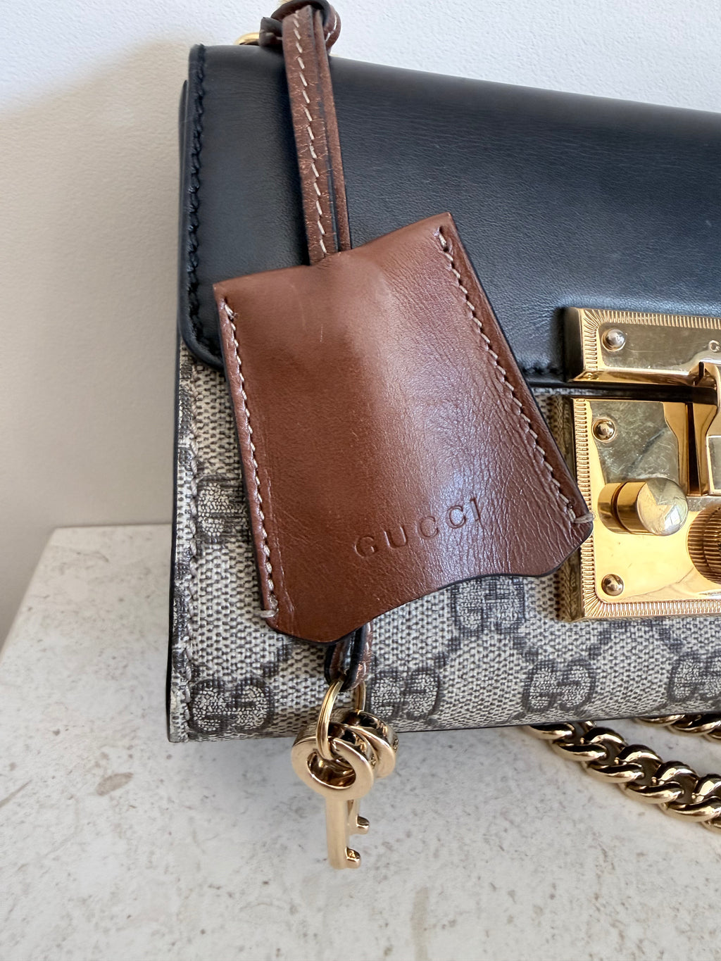 GUCCI - GG Padlock Shoulder Bag