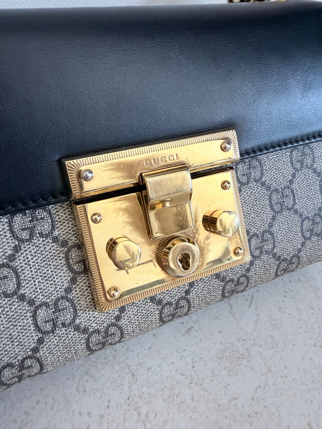 GUCCI - GG Padlock Shoulder Bag