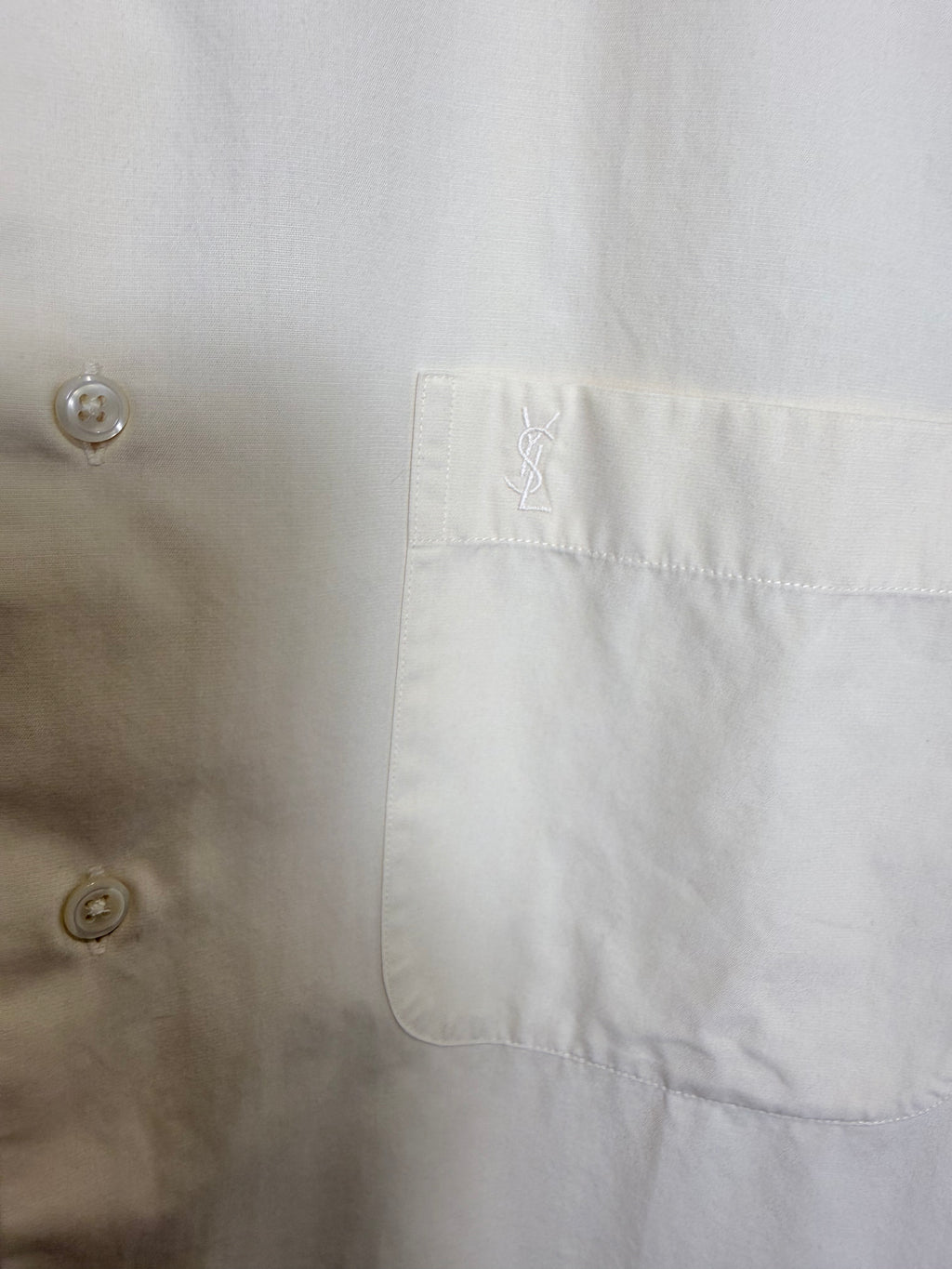 YSL - Oversized Shirt Butter Yellow