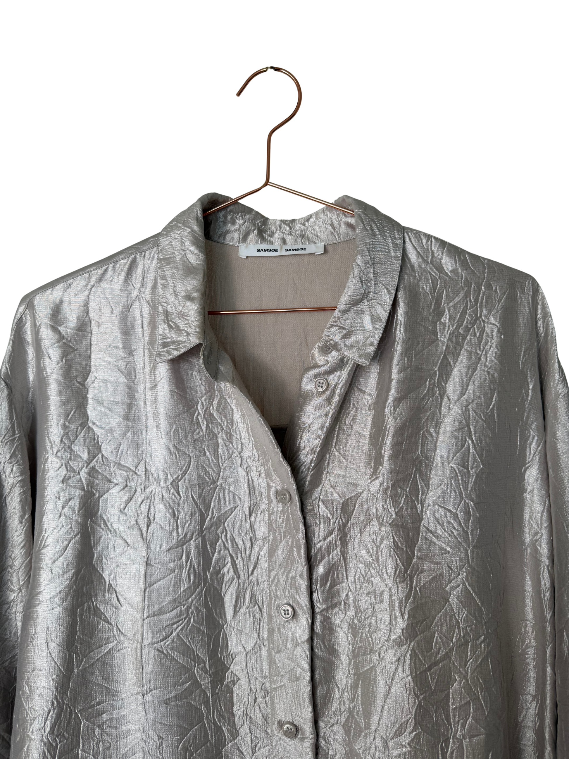 SAMSOE SAMSOE - Shirt Silver