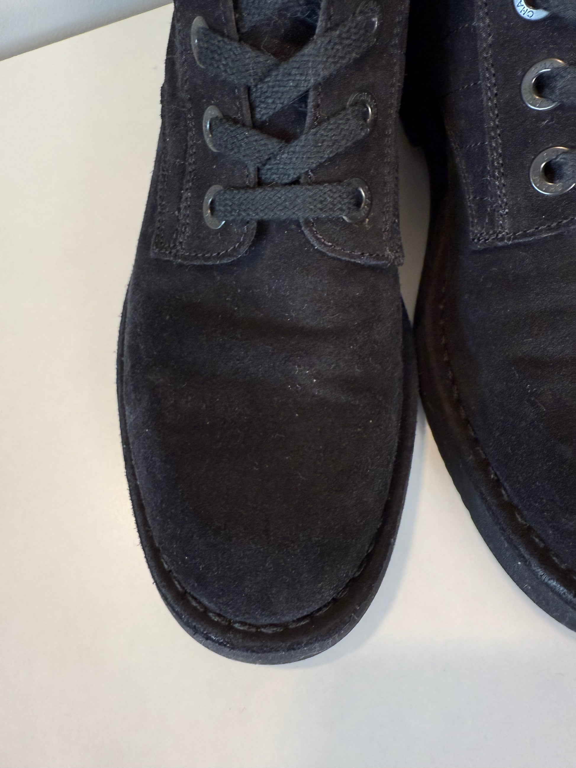 CHANEL - Suede Biker Boots