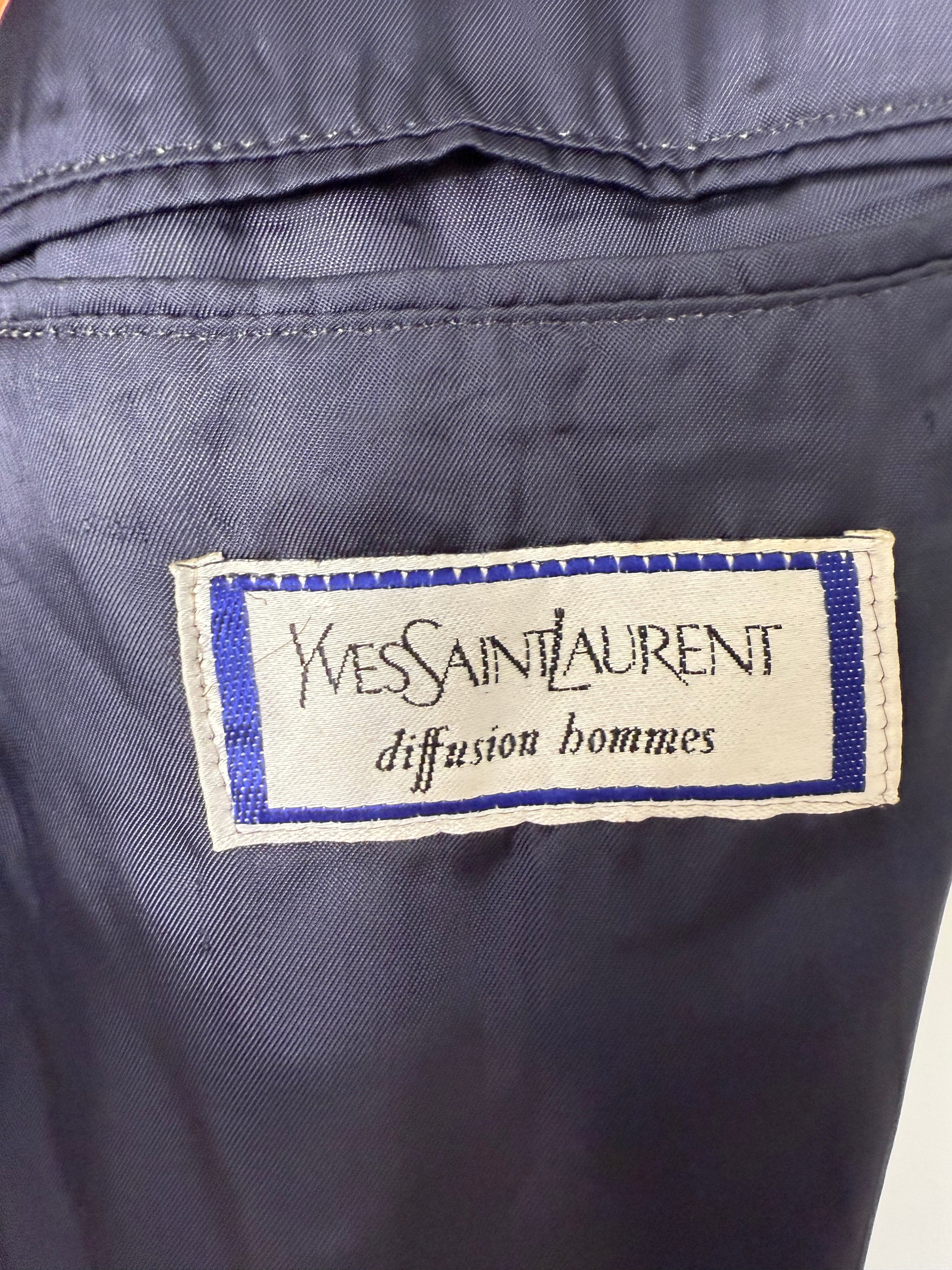 YSL - Blazer Navy Silver/Golden Logo buttons