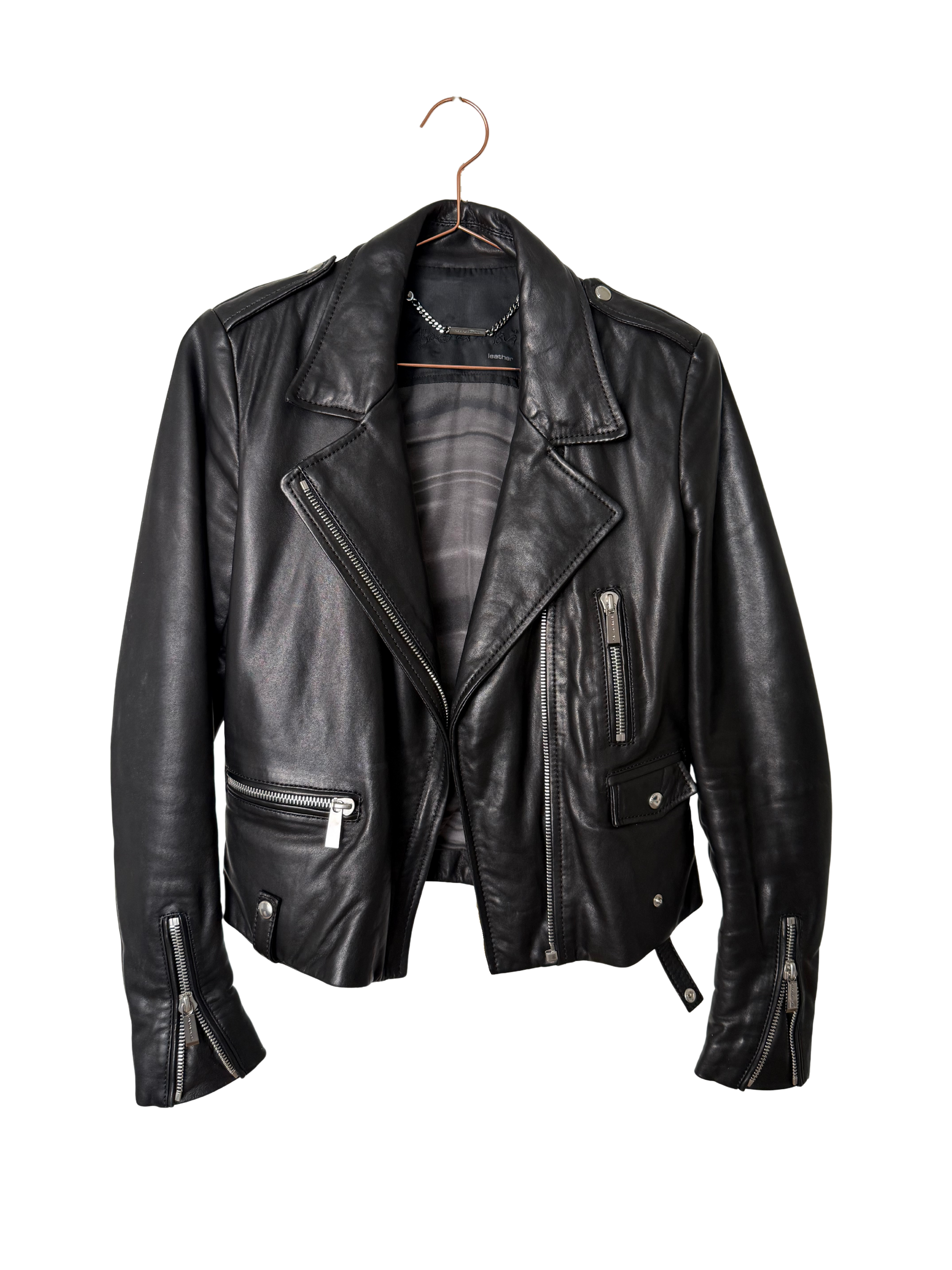 BARBARA BUI - Leather Biker Jacket