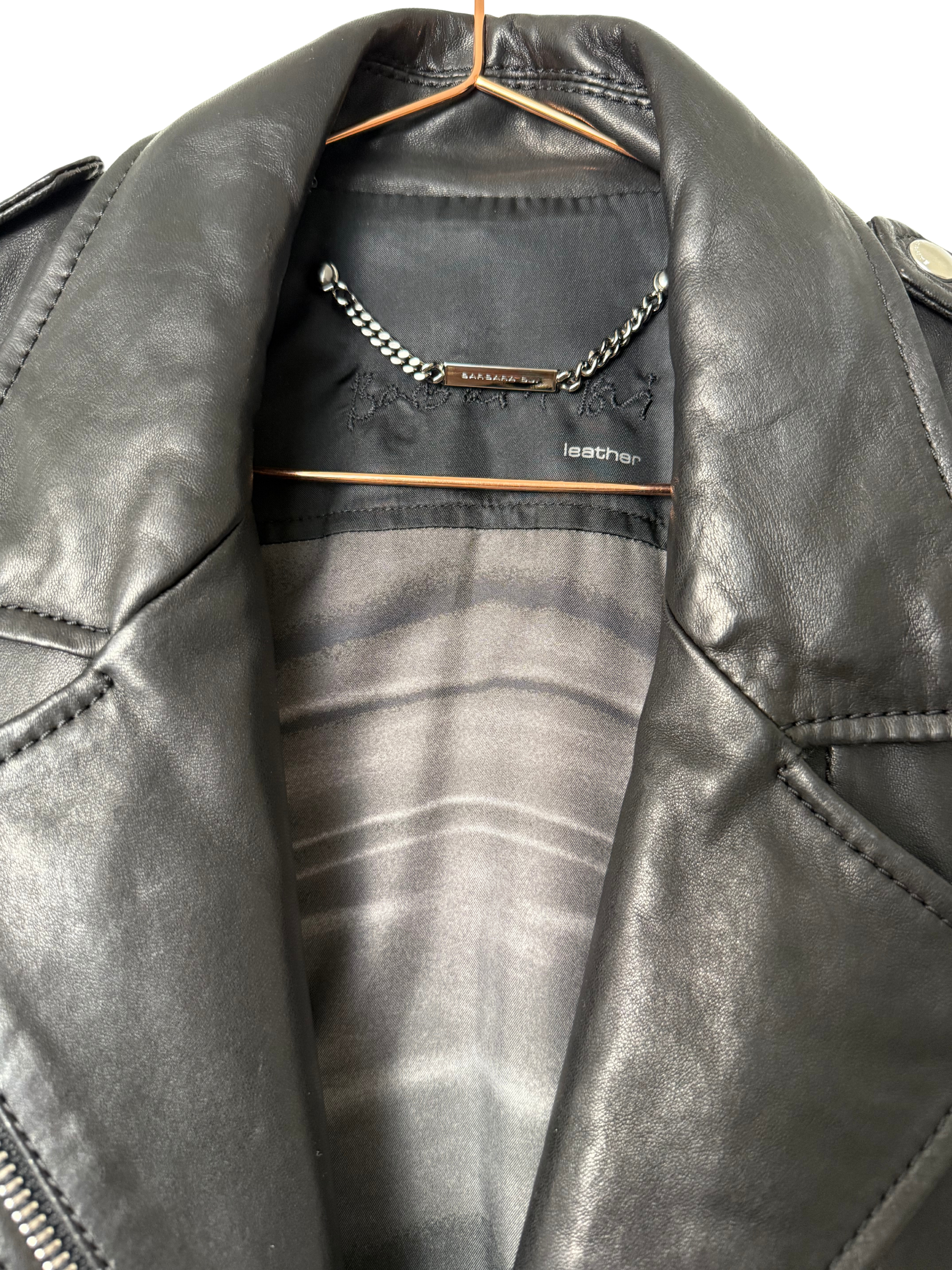 BARBARA BUI - Leather Biker Jacket