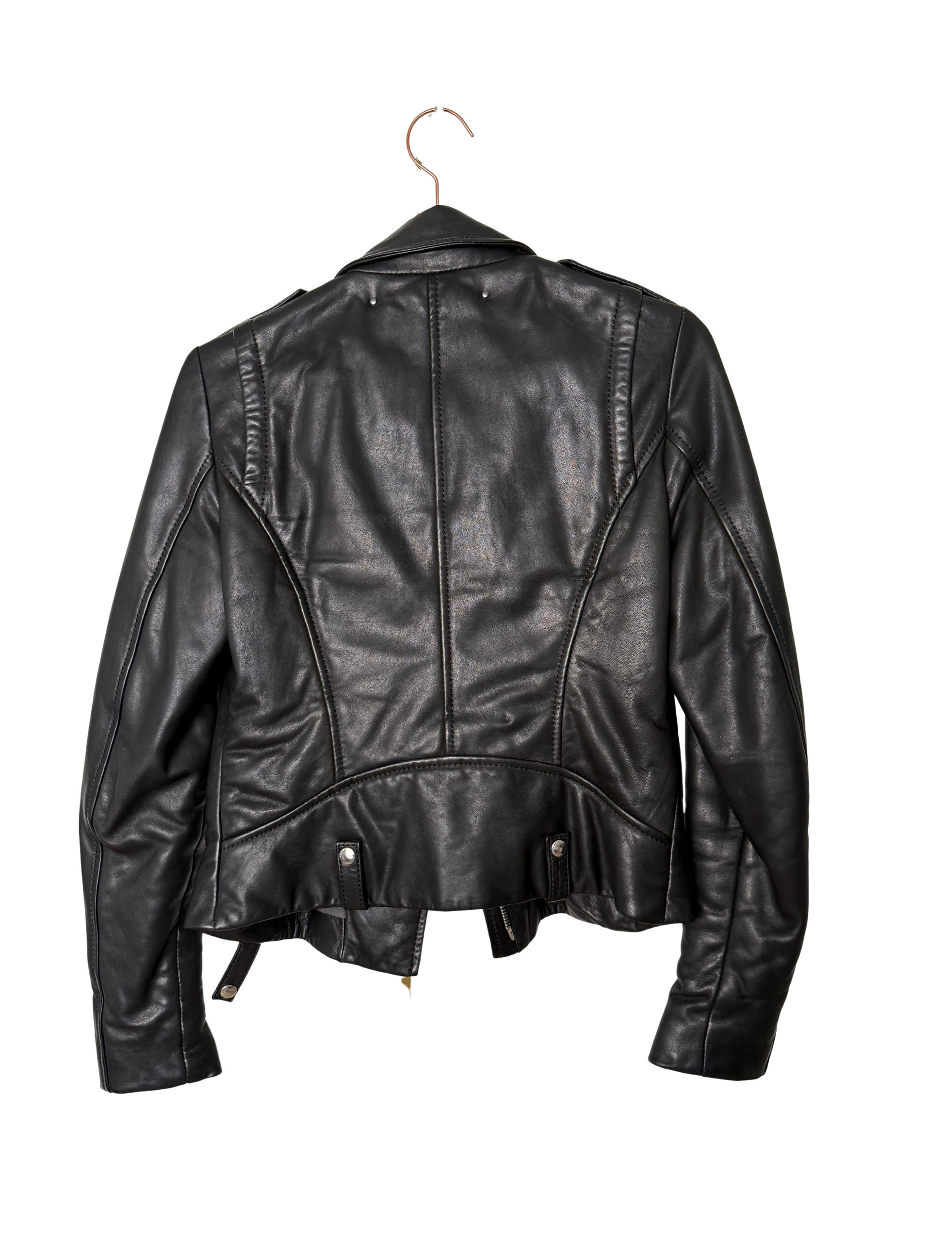 BARBARA BUI - Leather Biker Jacket