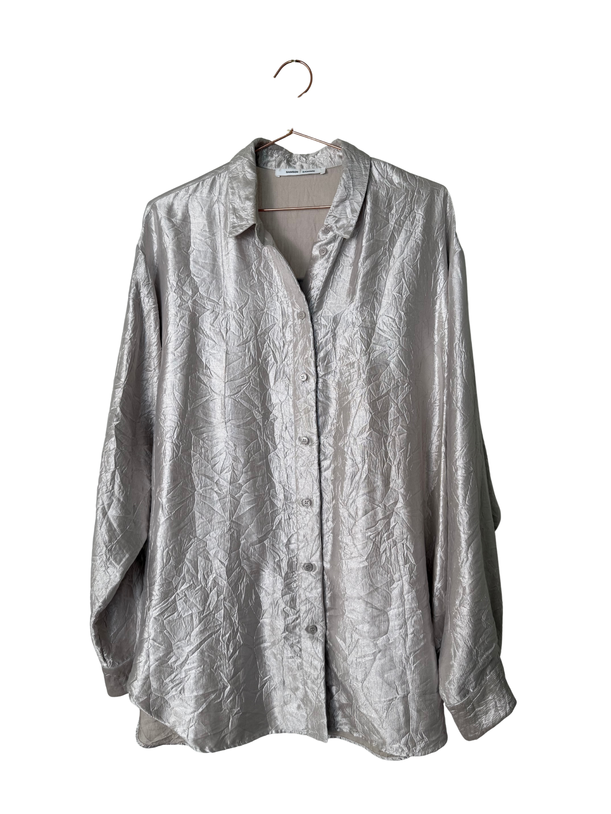SAMSOE SAMSOE - Shirt Silver