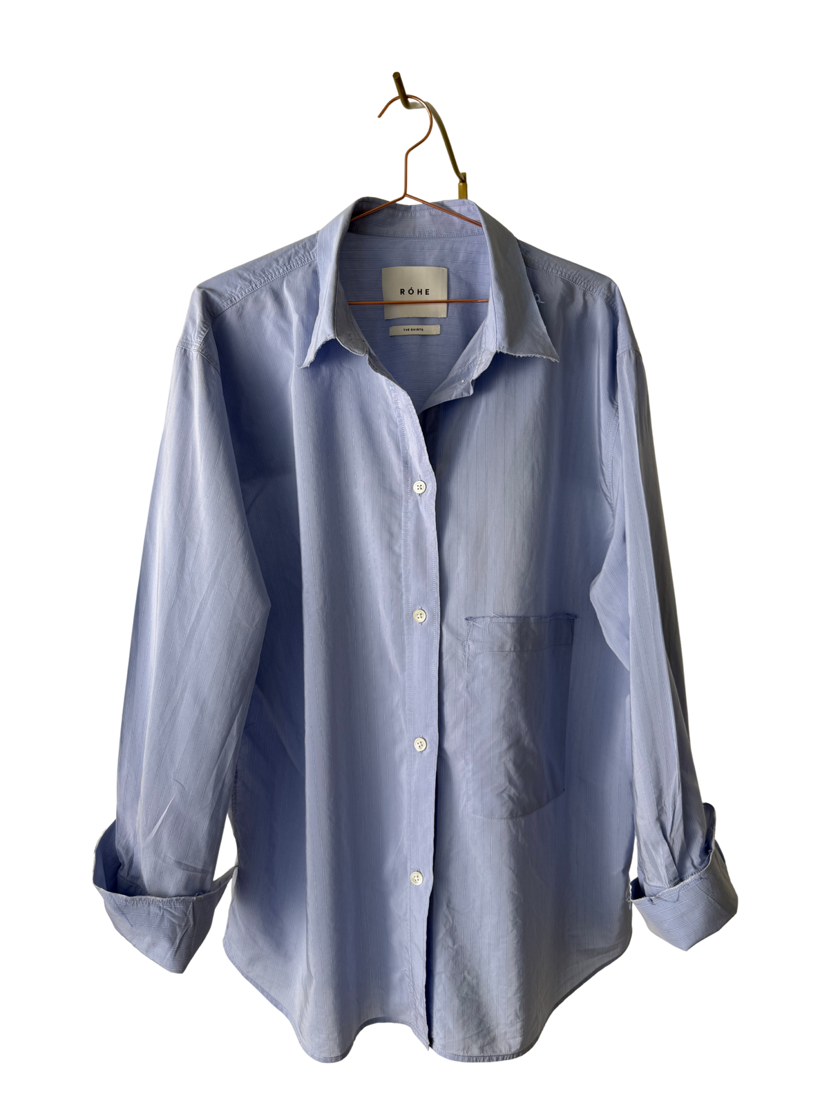 RÓHE - Blue pinstripe Shirt