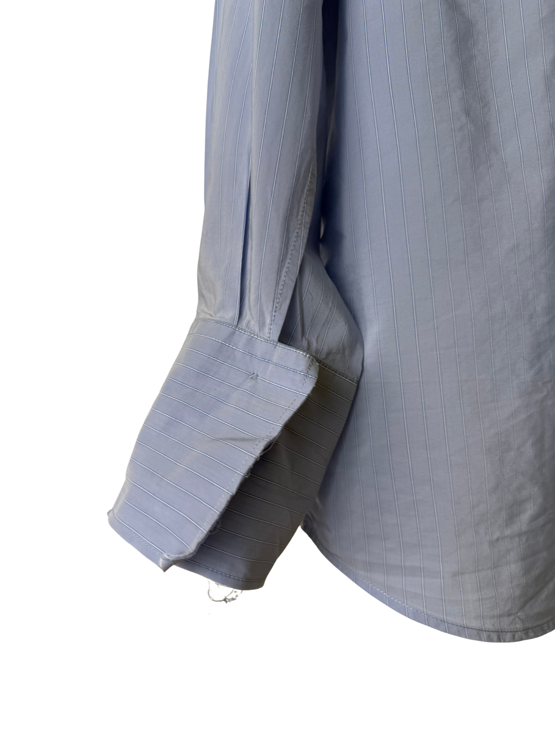 RÓHE - Blue pinstripe Shirt