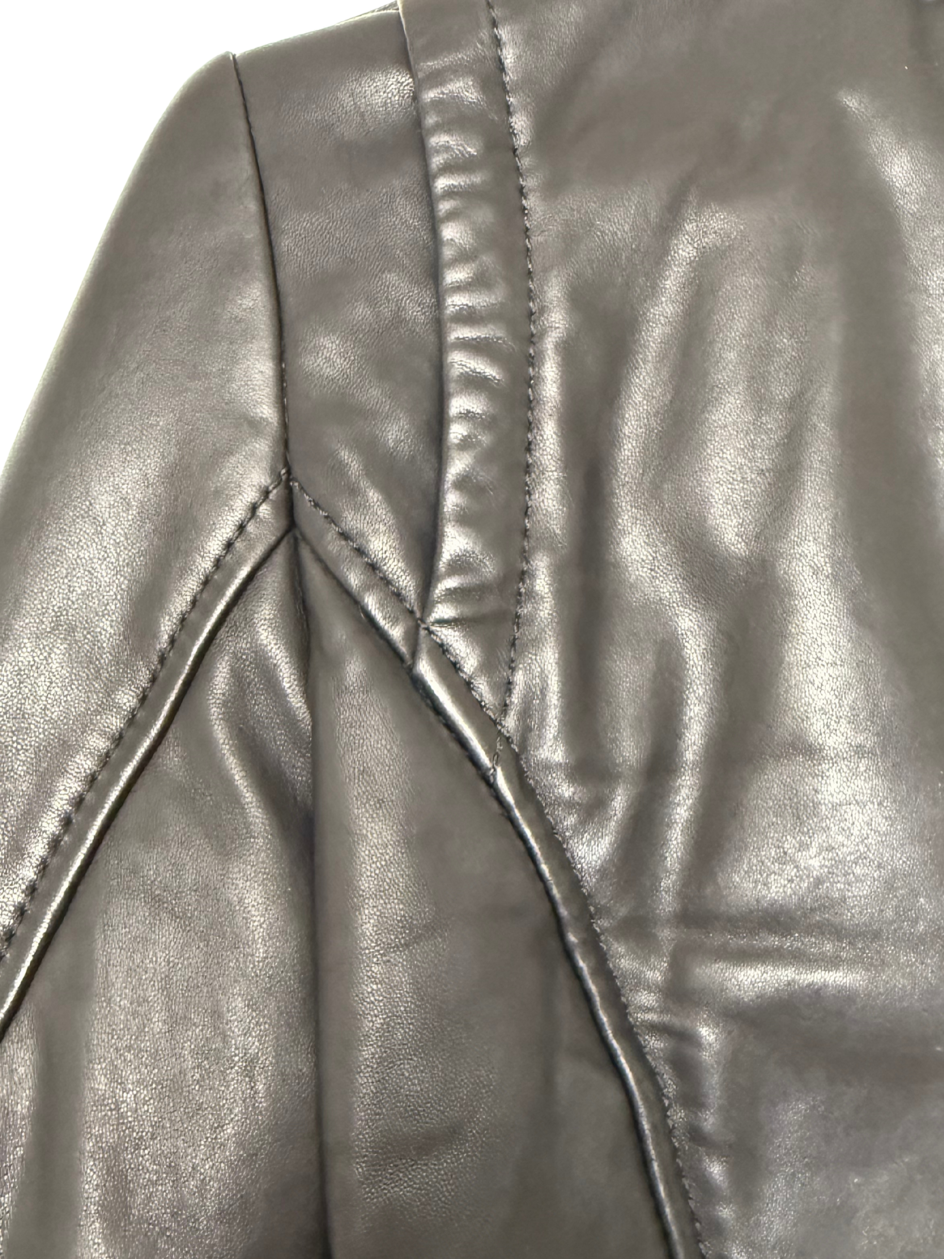BARBARA BUI - Leather Biker Jacket