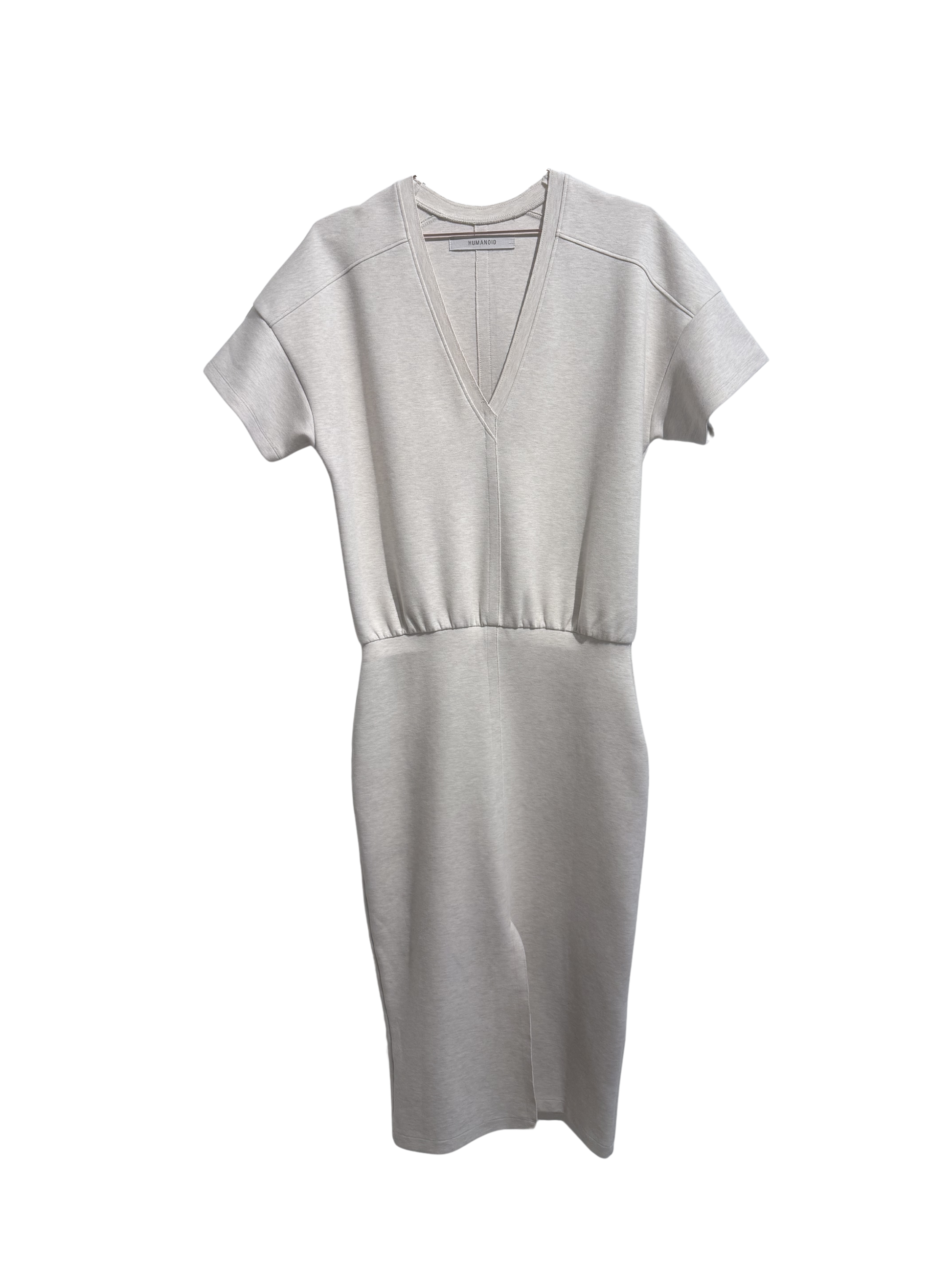 HUMANOID - Beige Sweat Dress