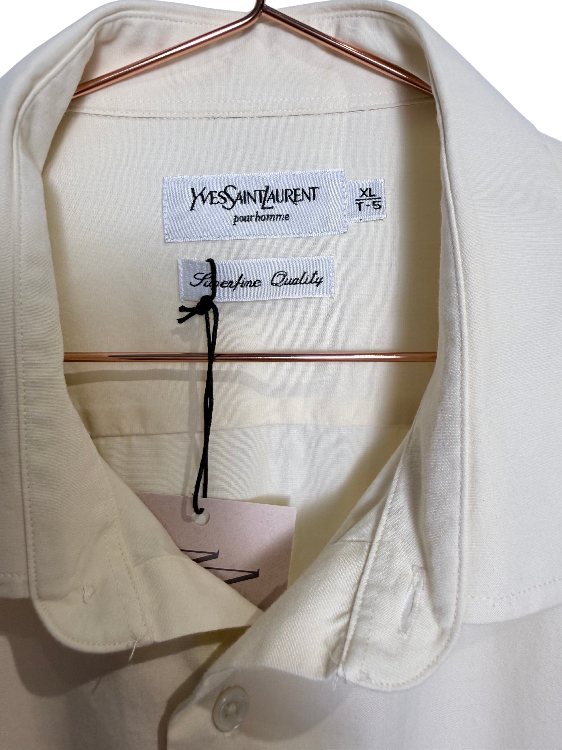 YSL - Oversized Shirt Butter Yellow