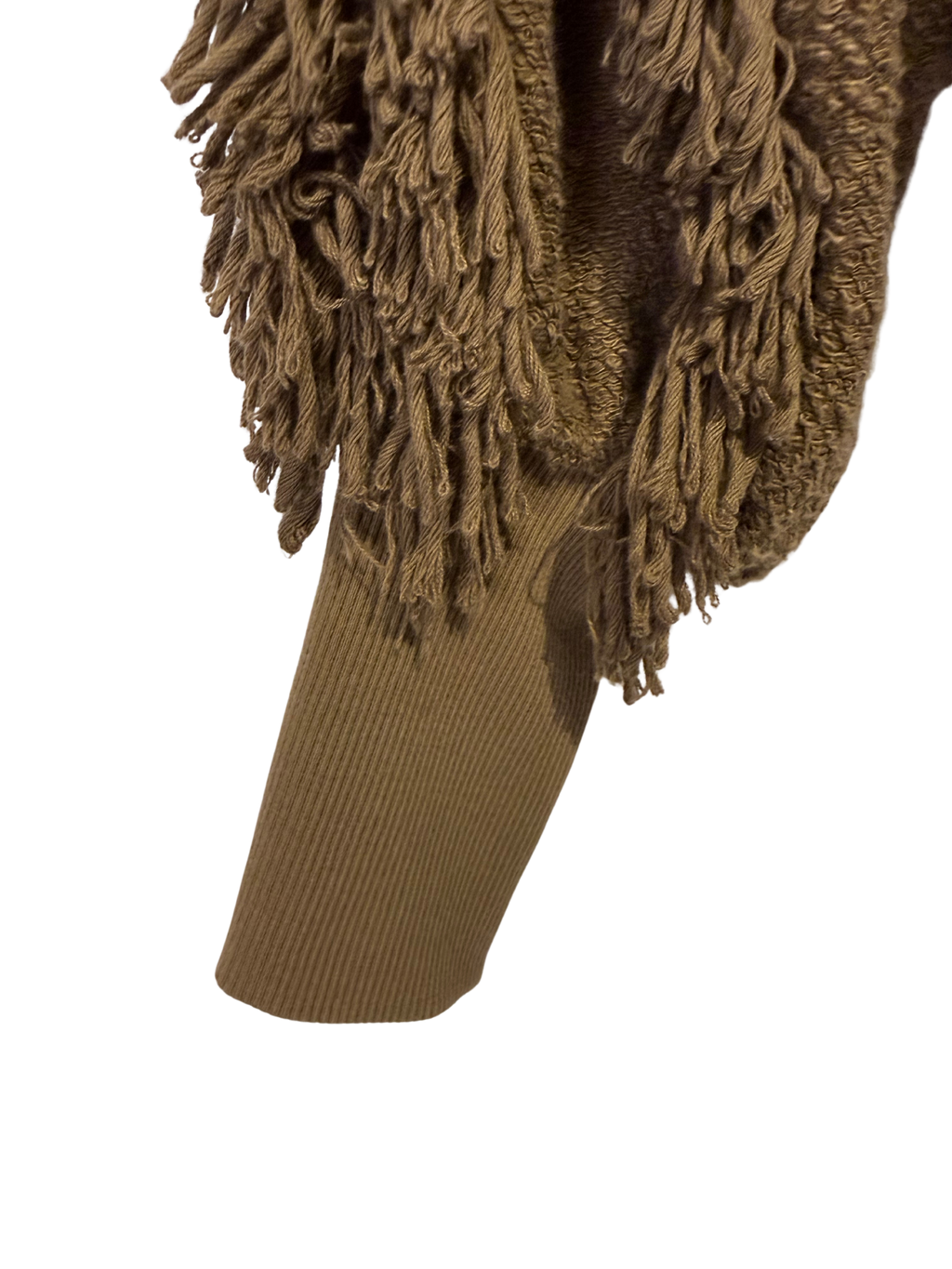 ULLA JOHNSON - Fringe Bouclé Sweater