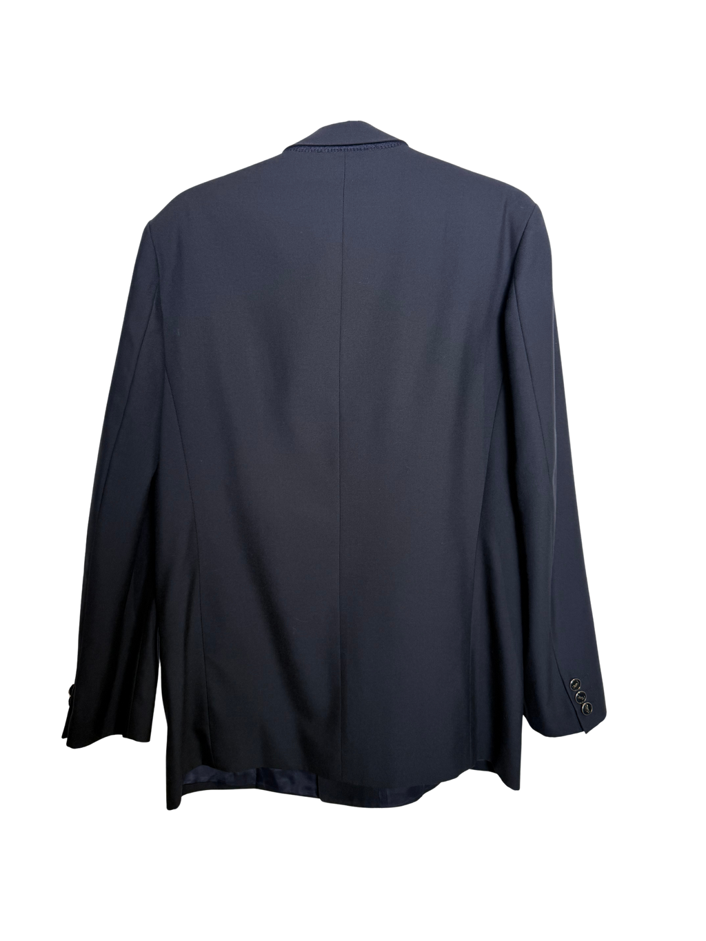 YSL - Dark Navy Blazer dark logo buttons